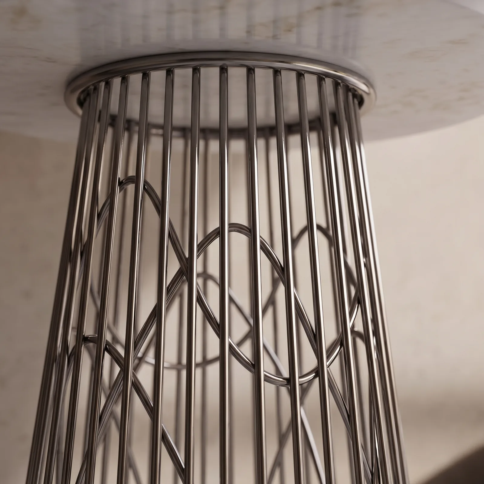 Mesa de Apoyo Biarritz — close-up