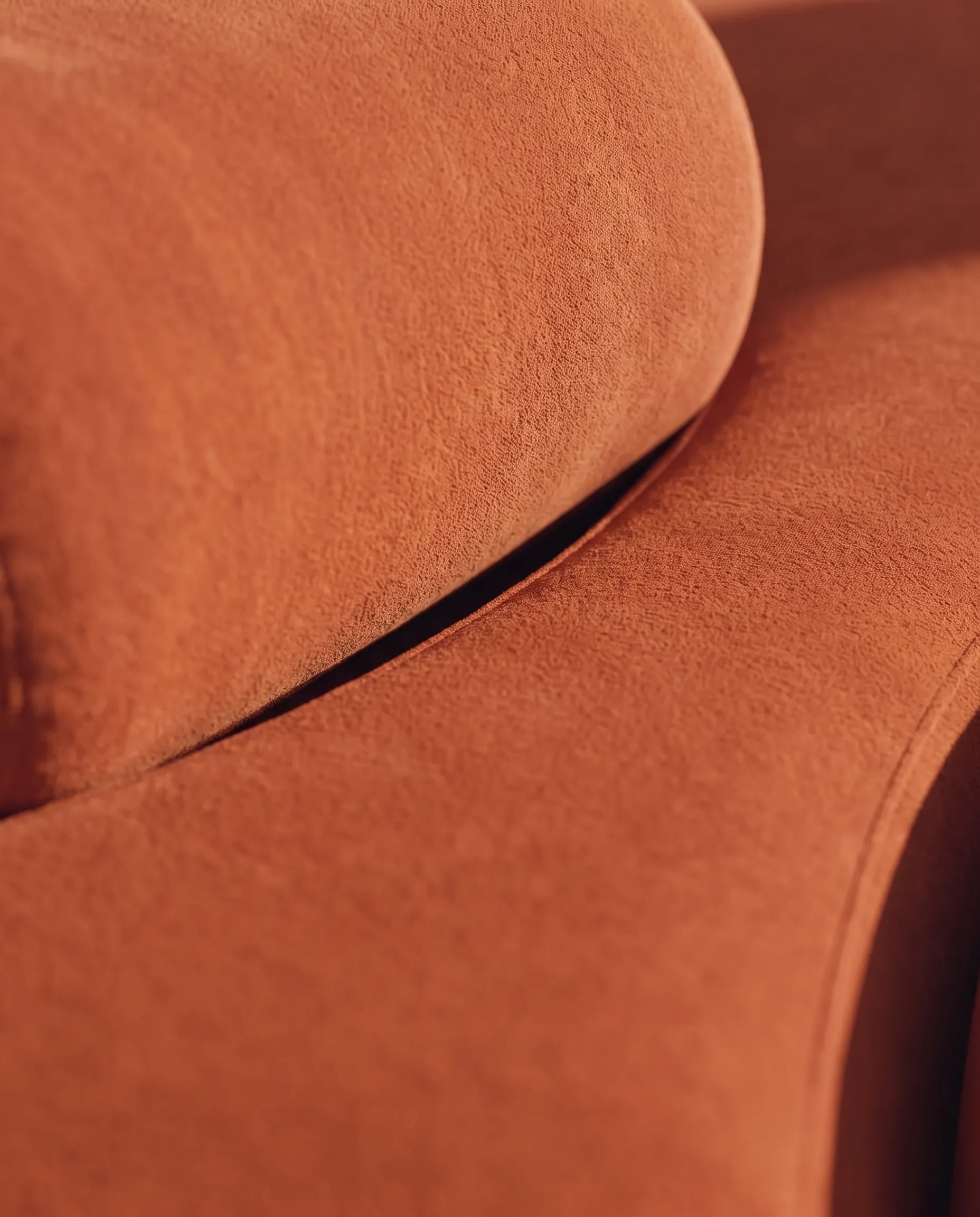 Detalle de materiales de Módulos Duna, colección Solenne de Sierra