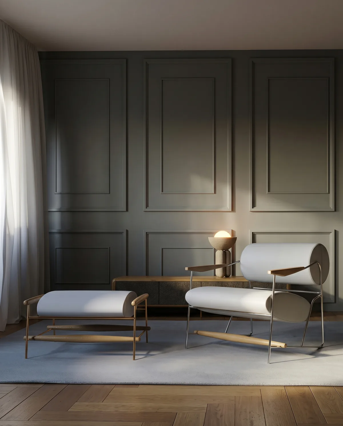 Poltrona Mont Blanc — lifestyle