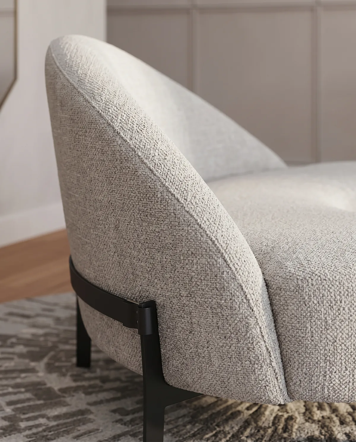 Poltrona Oslo II — closeup